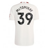 Fotbalové Dres Manchester United Scott McTominay #39 Alternativní 2023-24 Krátký Rukáv